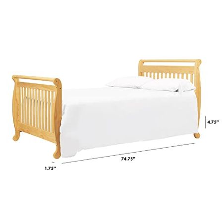 DaVinci Twin/Full Size Bed Conversion Kit (M4799) in Natural