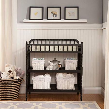 DaVinci Jenny Lind Changing Table with Pad in Ebony