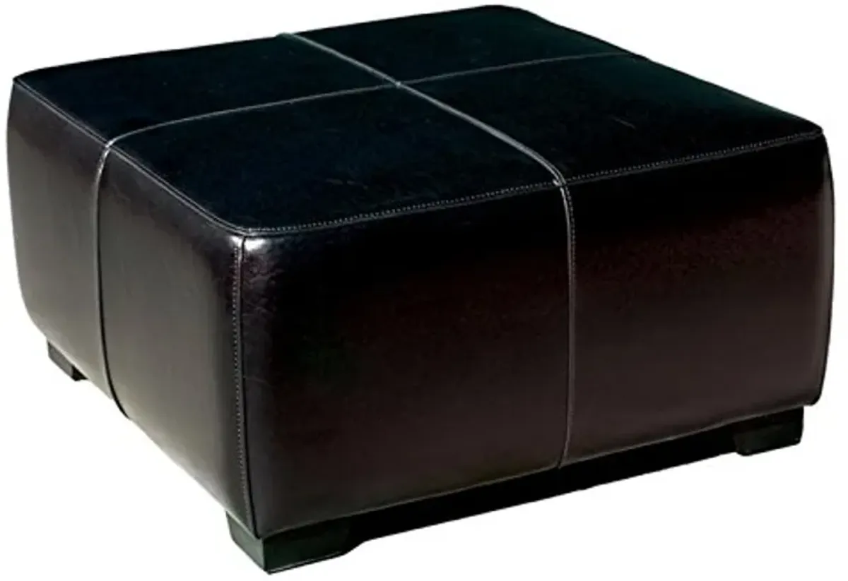 Baxton Studio OMY-052-J023-Black Storage-Ottomans, 31.5L x 31.5W x 17H, Raven Black