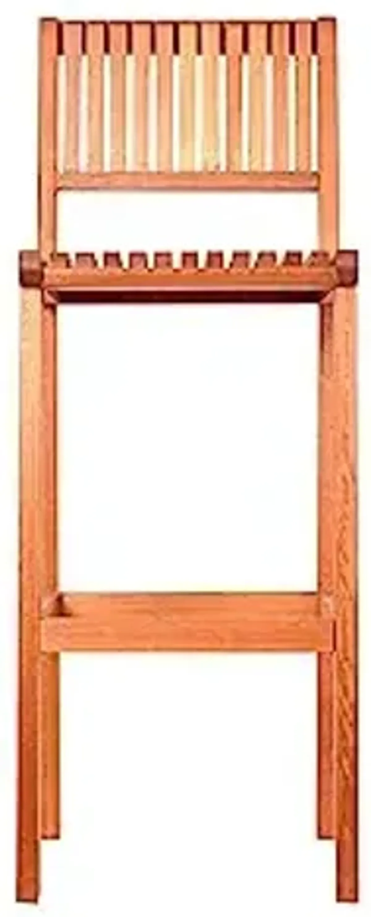 Amazonia Ibiza Eucalyptus Barstool, Light Brown, 18lx17wx47h (BT 215)