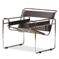Baxton Studio ALC-3001 Brown Accent Chair, Small