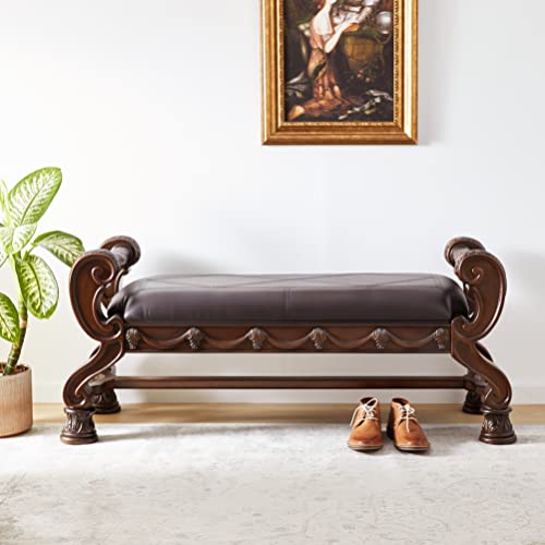 Signature Design by Ashley North Shore Ornate Faux Leather Upholstered