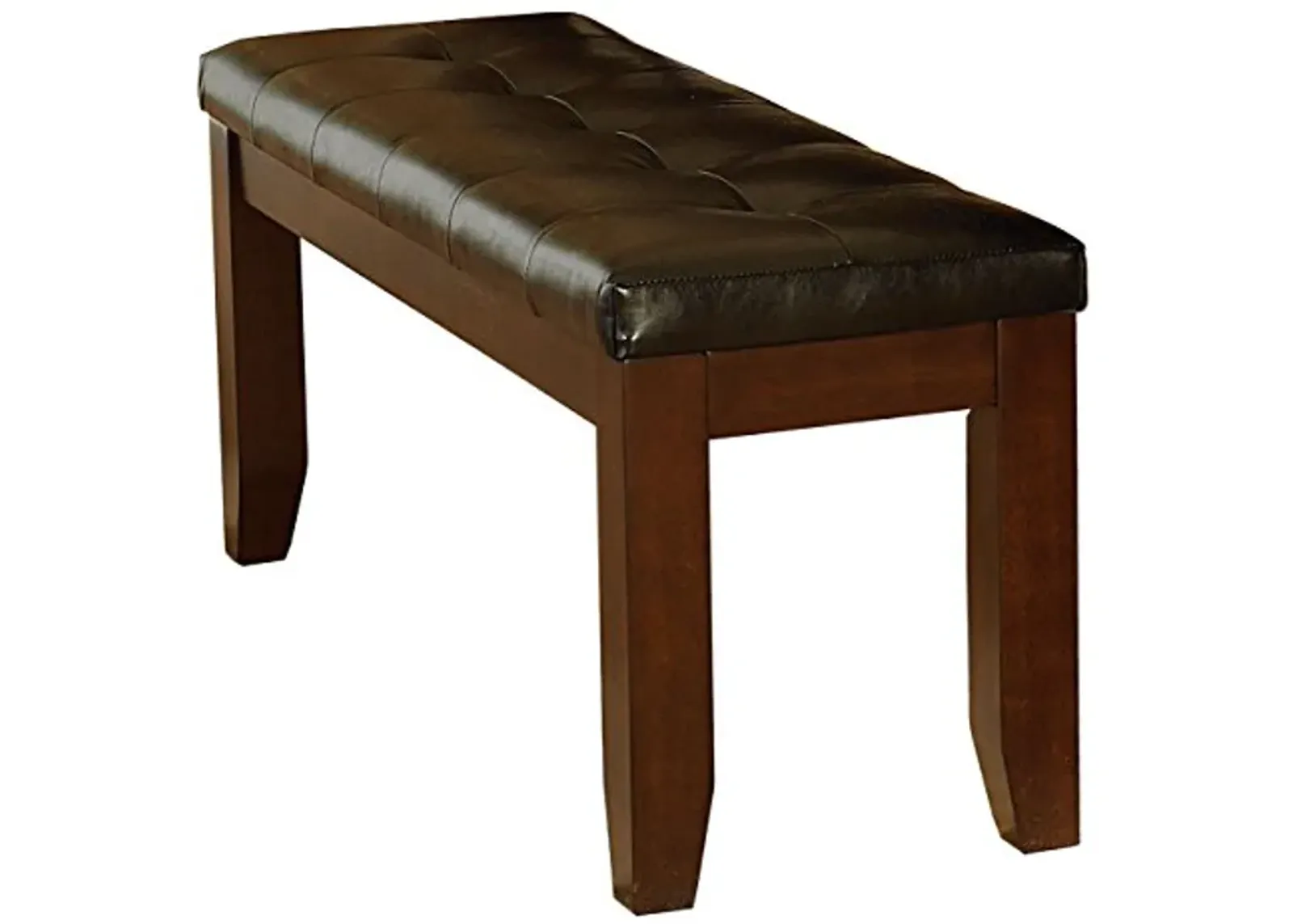 Homelegance Ameillia Accent Bench, 48 Inch, Dark Oak