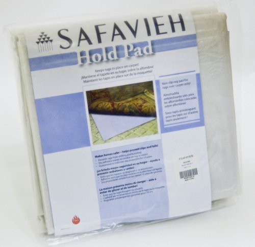 SAFAVIEH Non Slip Anti Skid Grippy Stay in place Rug Pad Under Carpet (2'3" x 4' -SET OF 2)