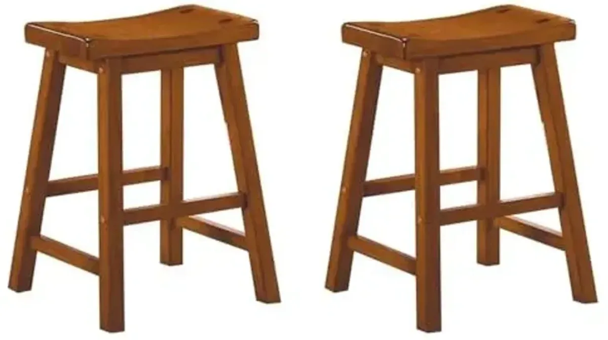 Homelegance Saddleback 24-Inch Barstool