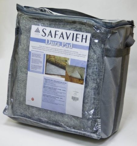 Safavieh Durable Hard Surface and Carpet Non-Slip Round Rug Pad, 6-Feet
