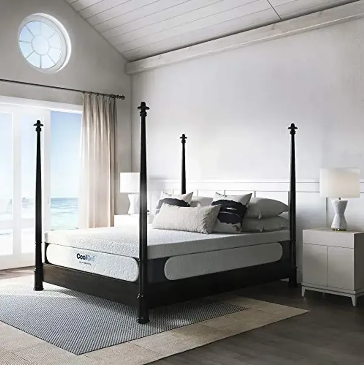 Classic Brands Cool Gel Memory Foam 14-Inch Mattress with Bonus Pillows | CertiPUR-US Certified | Bed-in-a-Box, Full