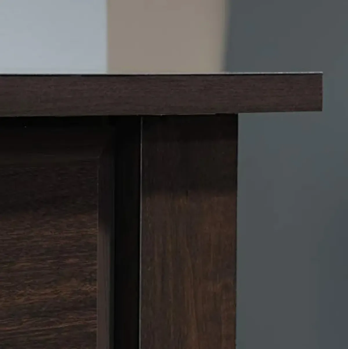 Sauder Shoal Creek Desk, Jamocha Wood finish