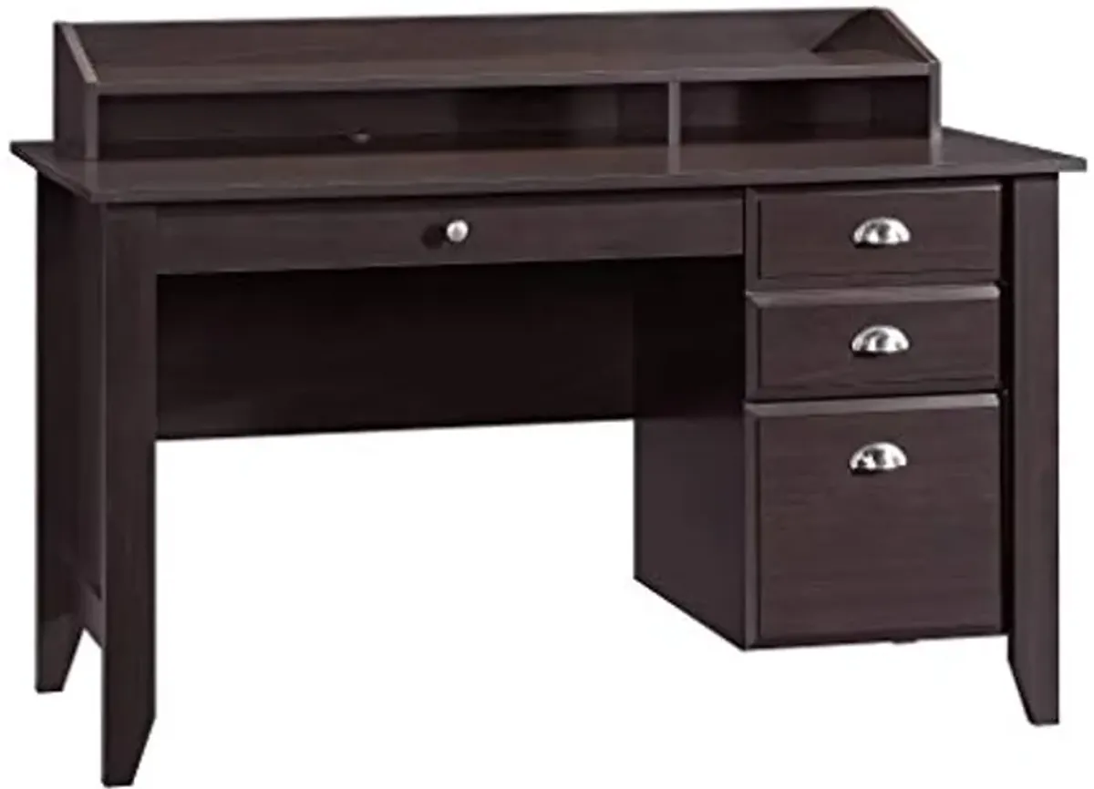 Sauder Shoal Creek Desk, Jamocha Wood finish