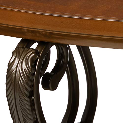 Signature Design by Ashley Nestor Traditional Oval Coffee Table with