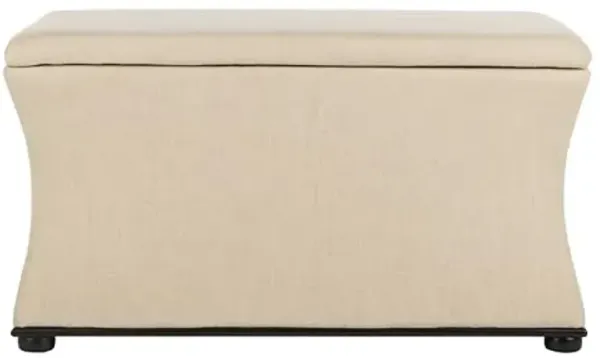 Safavieh Aroura Storage Bench, Beige