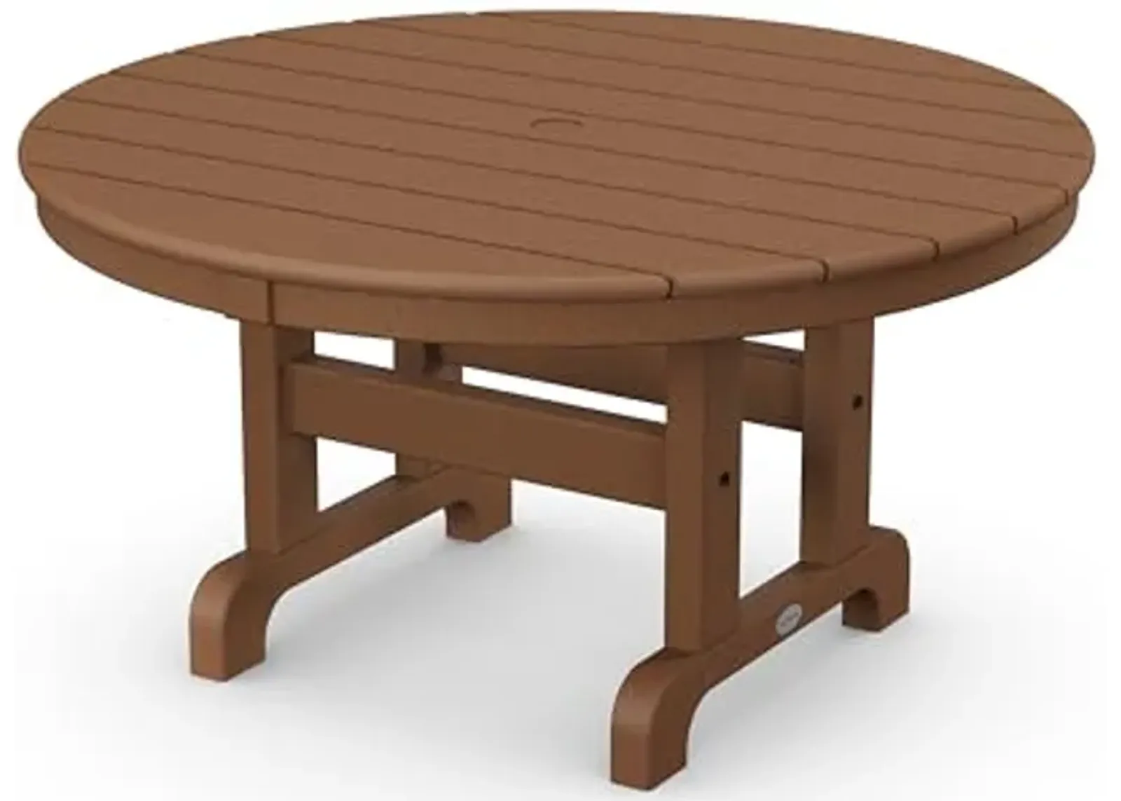 POLYWOOD® Conversation/Coffee Table, Teak