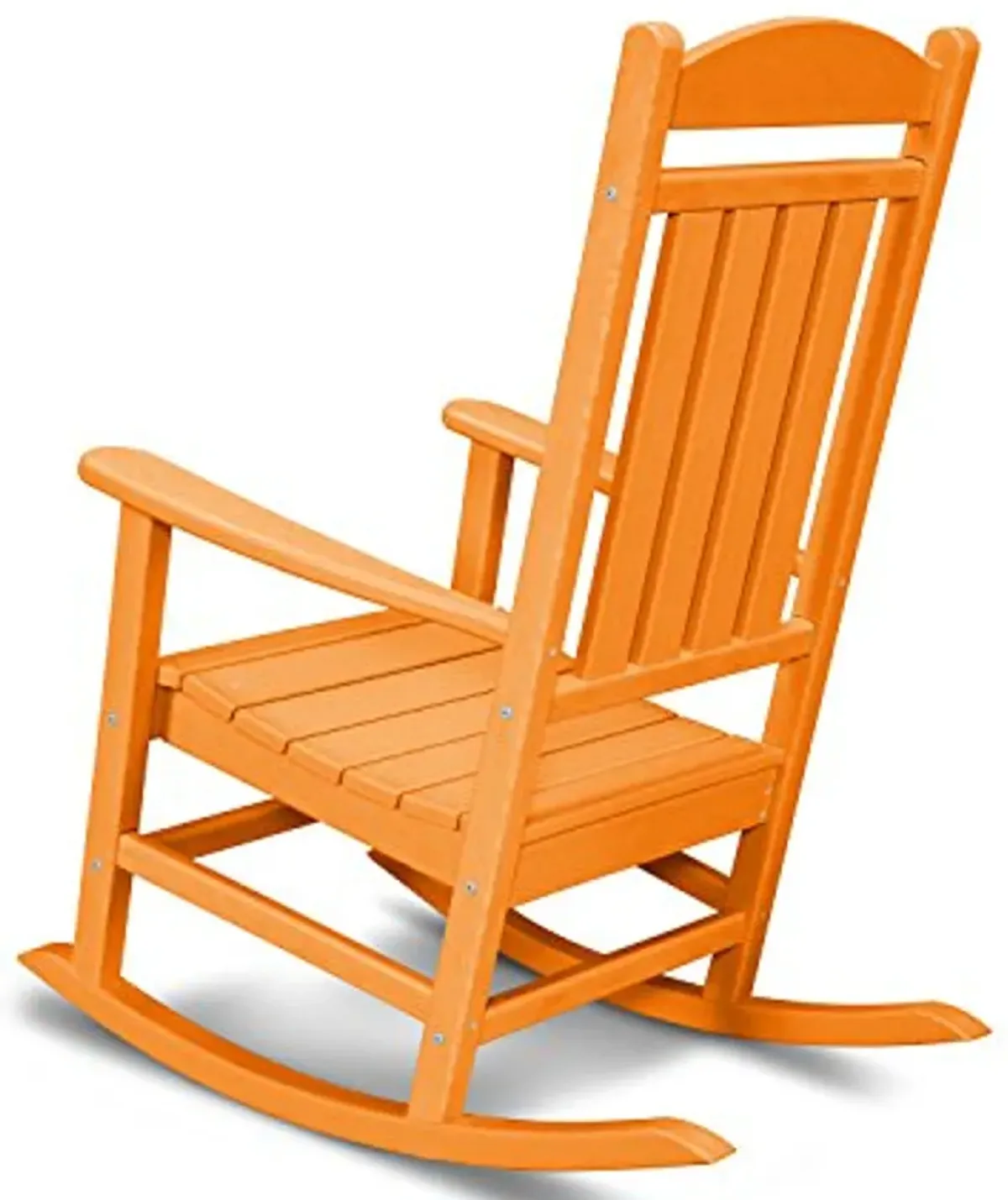 POLYWOOD R100TA Presidential Rocking Chair, Tangerine