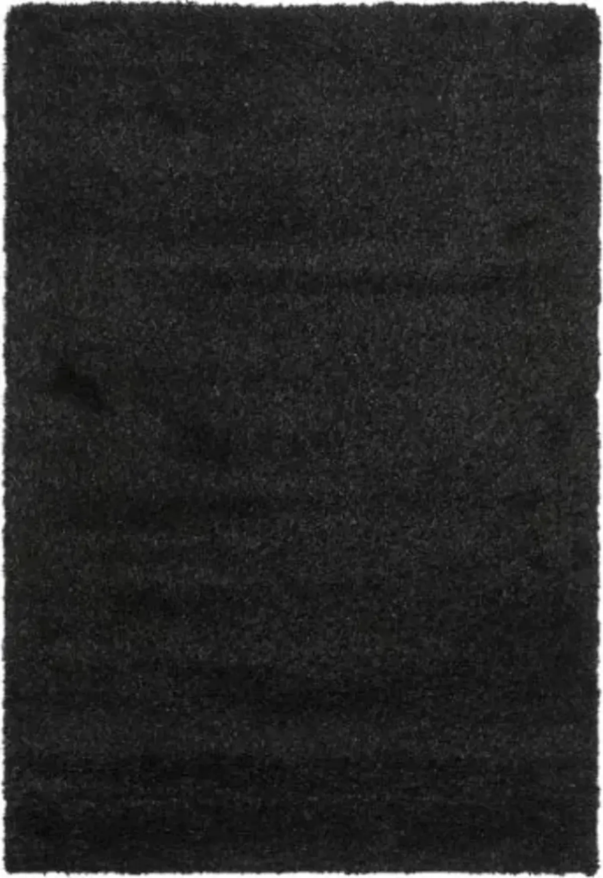 SAFAVIEH California Shag Collection Accent Rug - 4' x 6', Black, Non-Shedding & Easy Care, 2-inch Thick Ideal for High Traffic Areas in Entryway, Living Room, Bedroom (SG151-9090)
