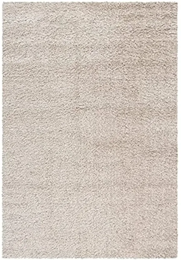 SAFAVIEH Area Rug 8x10 - California Shag Collection - Large - Beige, Non-Shedding & Easy to Clean, Ultra Plush Thick Pile, Ideal for Living Room, Bedroom, Dining Space (SG151-1313)