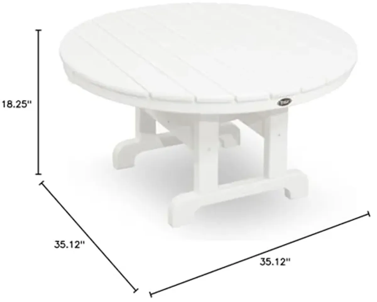 Trex Outdoor Furniture Cape Cod Round 36" Conversation Table