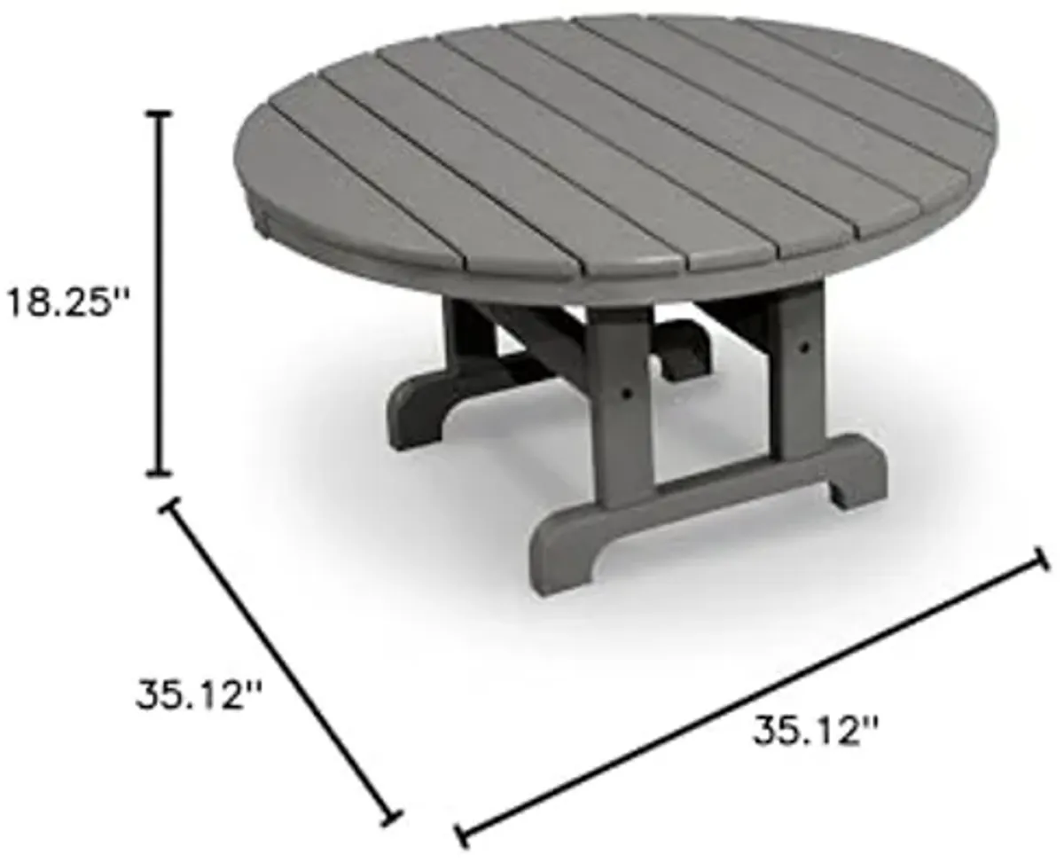 Trex Outdoor Furniture Cape Cod Round 36" Conversation Table