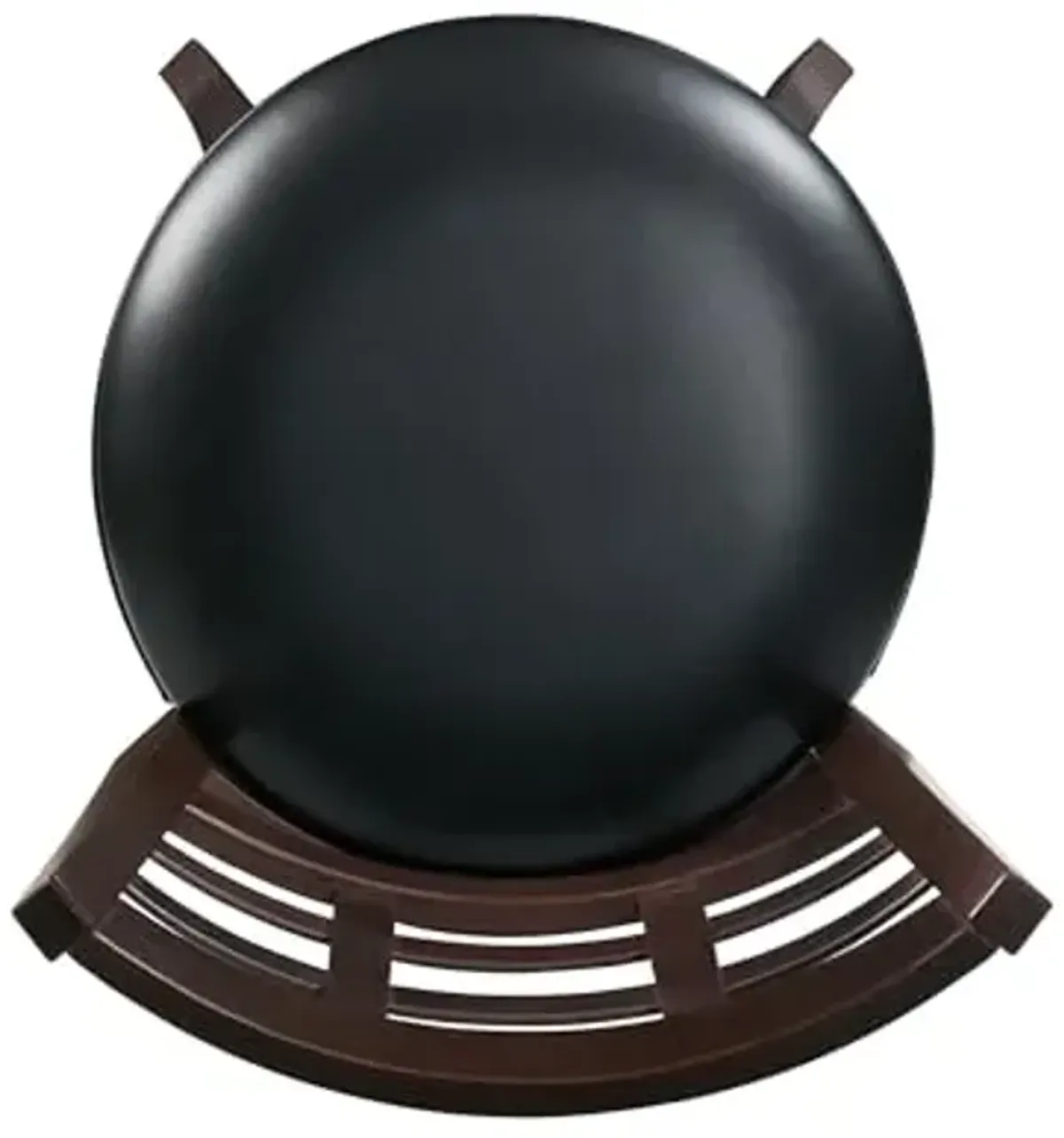 Upholstered Counter Height Swivel Stools With Backs, Faux Leather Swivel Counter Height Stools, 24.75" Seat Height, Solid Wood, Easy Assembly, Kitchen Island, Dining Room, Ladder, Dark Cherry