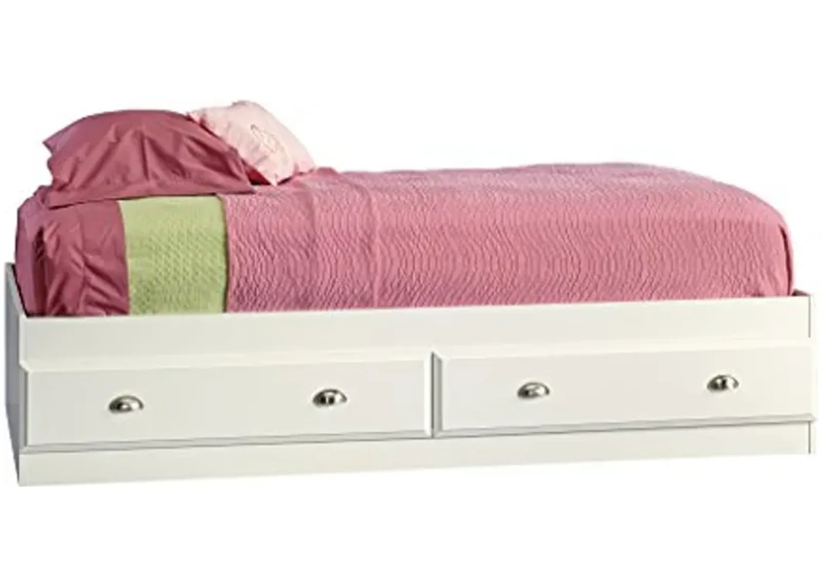 Sauder Shoal Creek Mate's Bed, Twin, Soft White finish