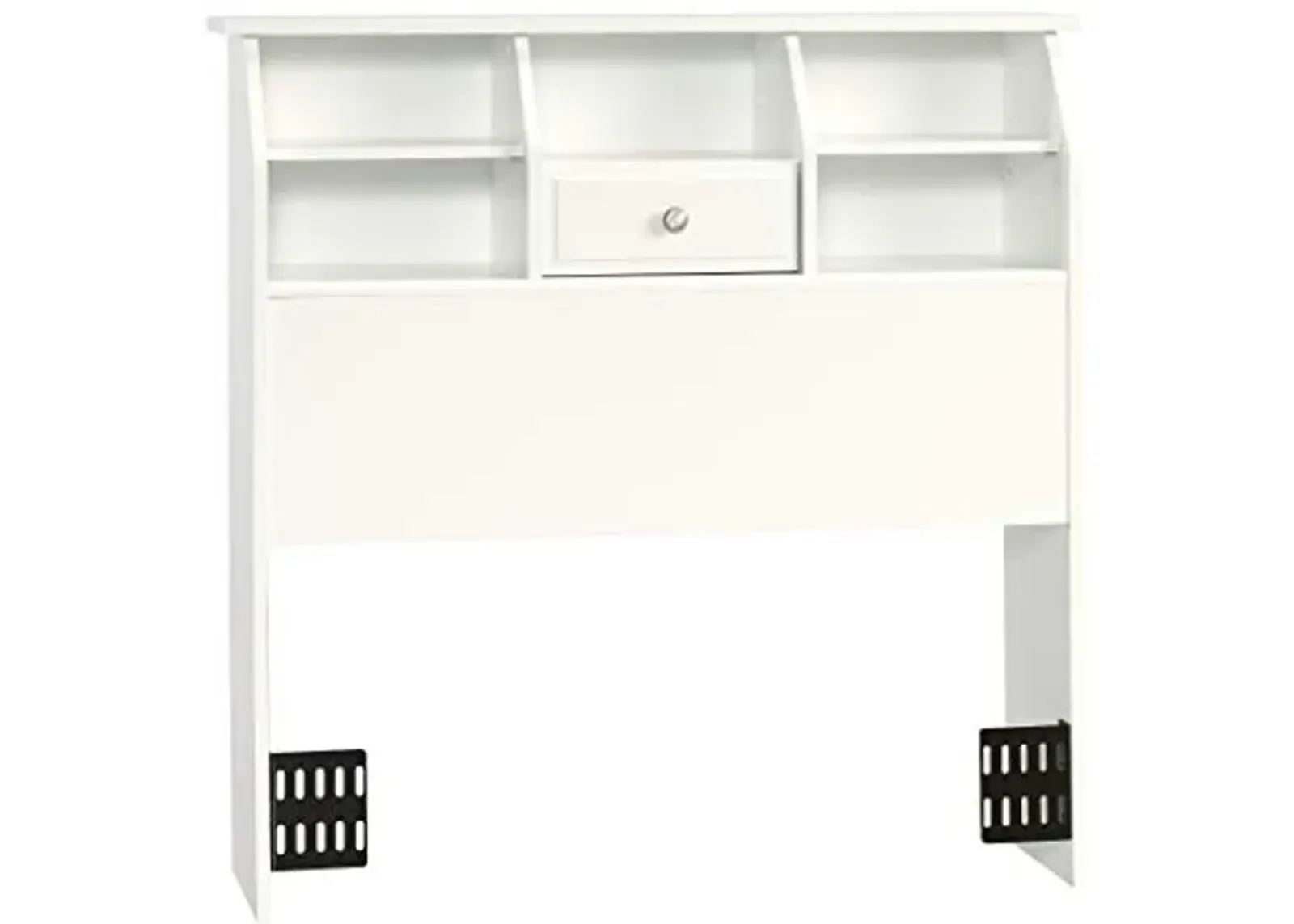 Sauder Shoal Creek Bookcase Headboard, Twin, Soft White finish