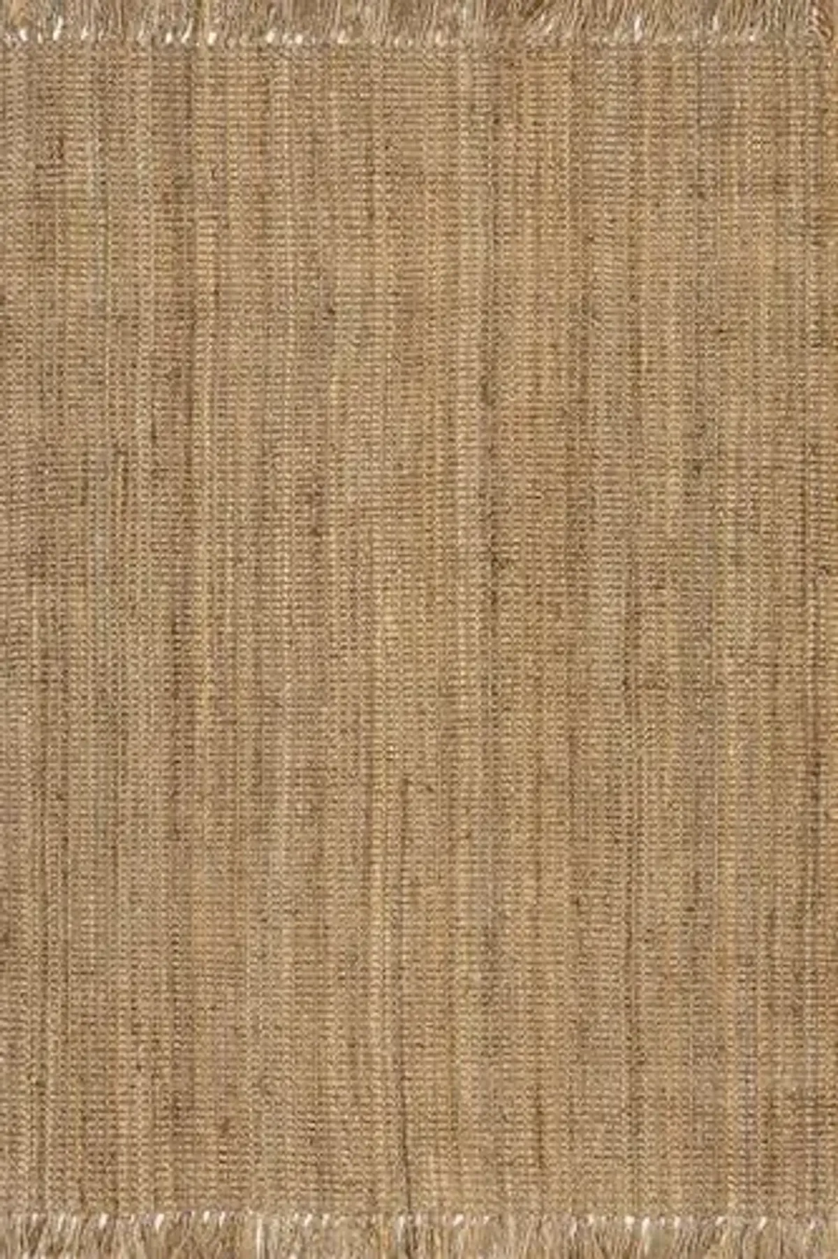 nuLOOM 4x6 Daniela Jute Tassel Hand Woven Area Rug, Natural, Solid Chunky Farmhouse Design, Natural Fiber, For Bedroom, Dining Room, Living Room, Hallway, Office, Entryway