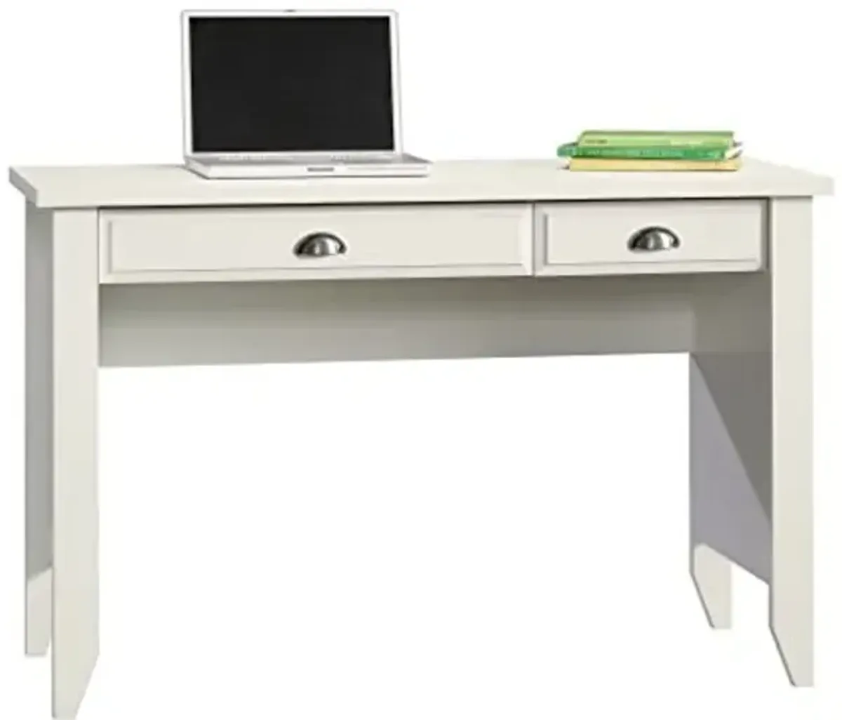 Sauder Shoal Creek Small Work Study Computer, Laptop Desk, L: 47.17" x W: 19.45" x H: 30.28", Soft White