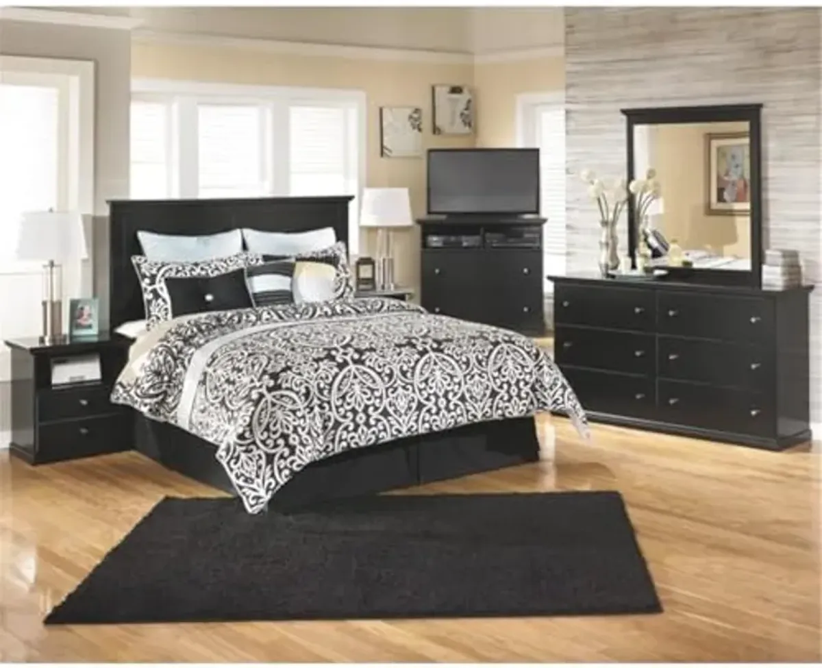 Ashley Maribel Panel Full/Queen Headboard in Black