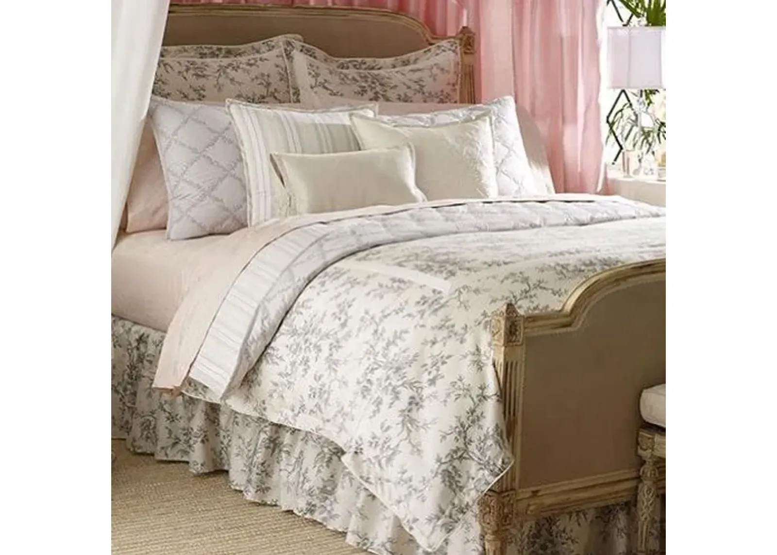 Lauren by Ralph Lauren Saint Honore Queen Duvet Cover - Pagoda