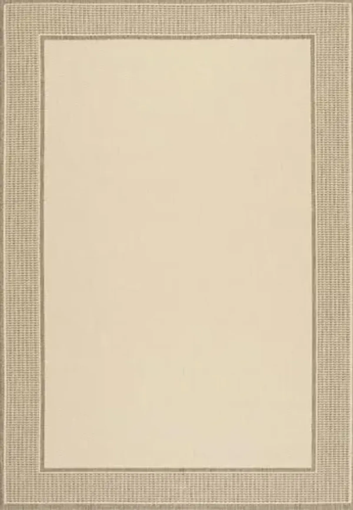 nuLOOM 5' x 8' Outdoor Performance Area Rug, OEKO-TEX Certified, Weather Resistant, High Traffic, Patio, Balcony, Outside, Gris Beige