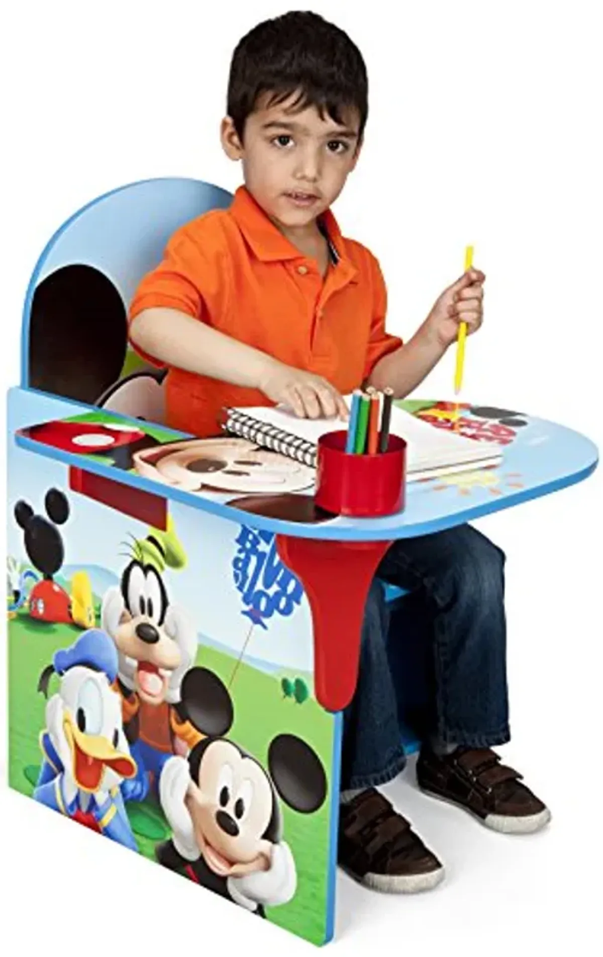 Delta Children Chair Desk With Storage Bin, Disney Mickey Mouse