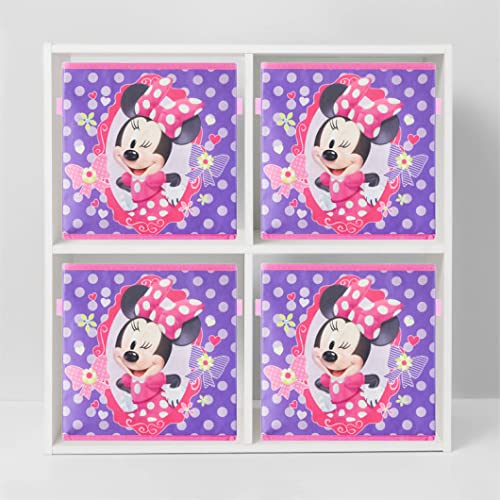 Disney Minnie Mouse Storage Cubes, Set of 2, 10Inch