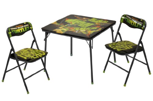 Nickelodeon Teenage Mutant Ninja Turtles Table and Chair Set (3-Piece)