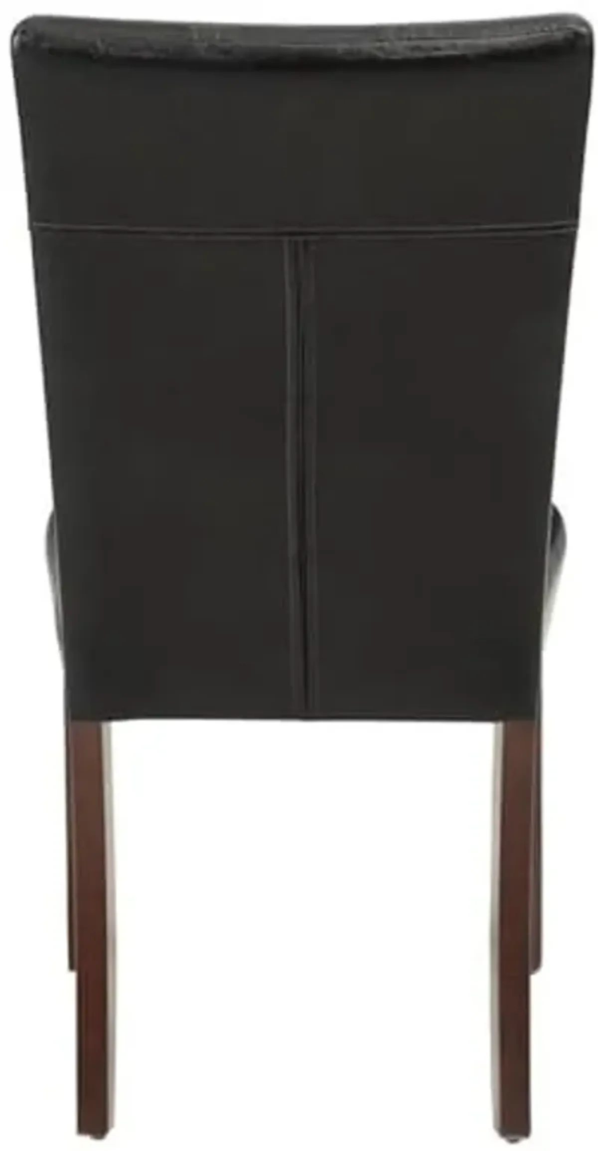 Homelegance Decatur PU Leather Dining Chair (Set of 2), Dark Brown