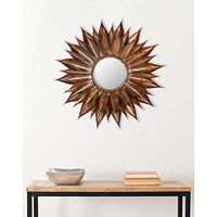 Safavieh Home Collection Sunflower Mirror, Copper