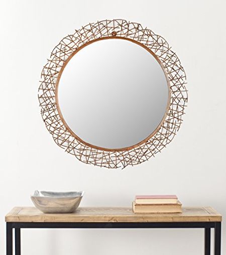 Safavieh Home Collection Twig Mirror, Copper