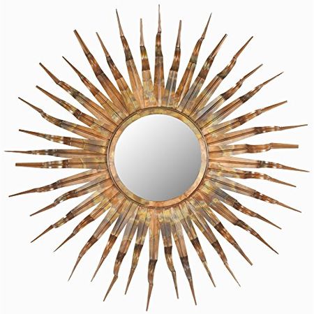 Safavieh Home Collection Sun Mirror, Copper