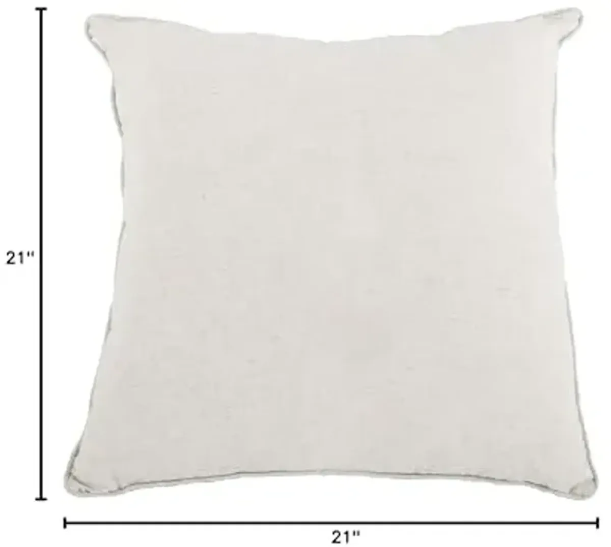 SAFAVIEH Pillows Collection Maize Decorative Pillow, 20-Inch, Black, Set of 2