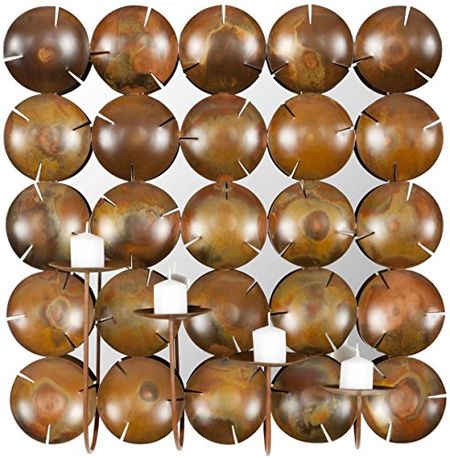 Safavieh Wall Art Collection Coco Shells Candle Holder Wall Sconce