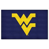 FANMATS 2460 West Virginia Mountaineers Ulti-Mat Rug - 5ft. x 8ft. | Sports Fan Area Rug, Home Decor Rug and Tailgating Mat