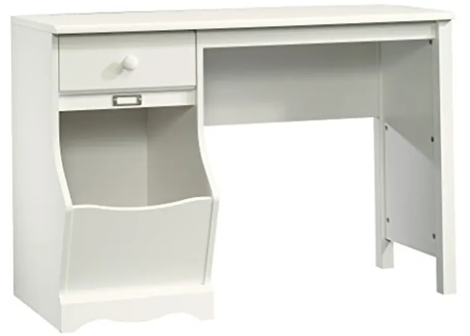 Sauder Pogo Desk, Soft White finish