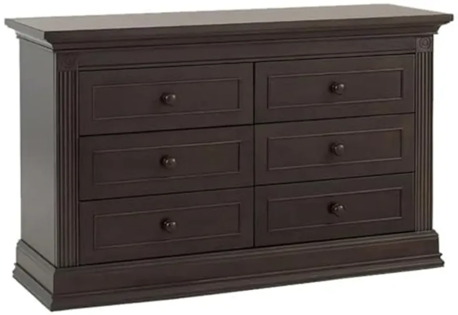 Baby Cache Montana 6 Drawer Dresser In Espresso