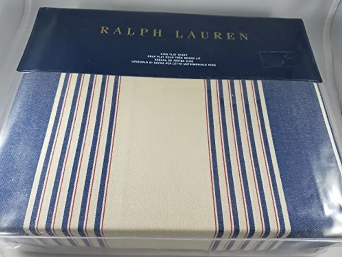 Ralph Lauren Saranac Peak Corbet King Flat Sheet