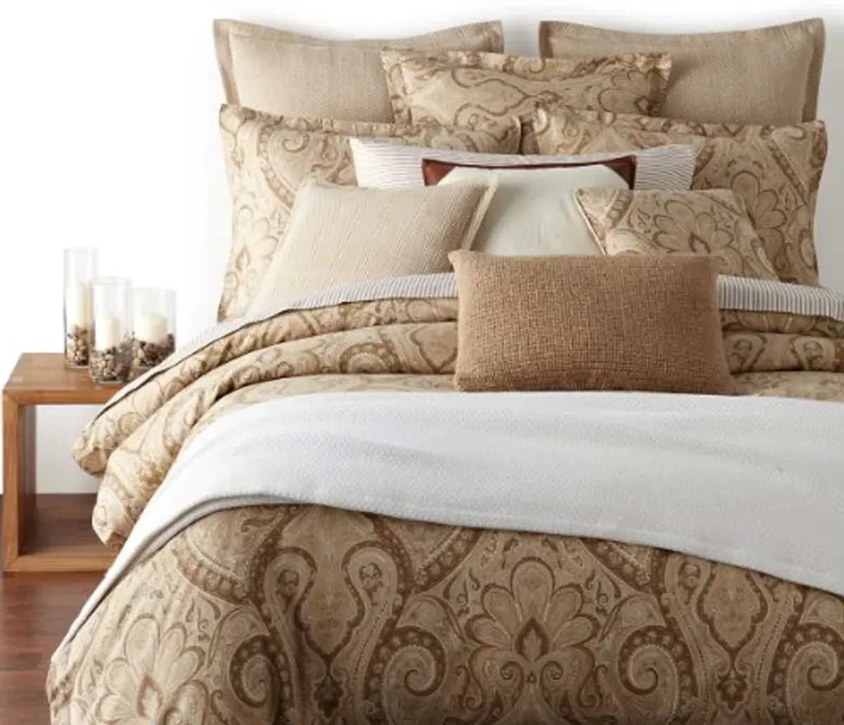 Ralph Lauren Desert Spa Paisley Full/Queen Duvet/Comforter Cover