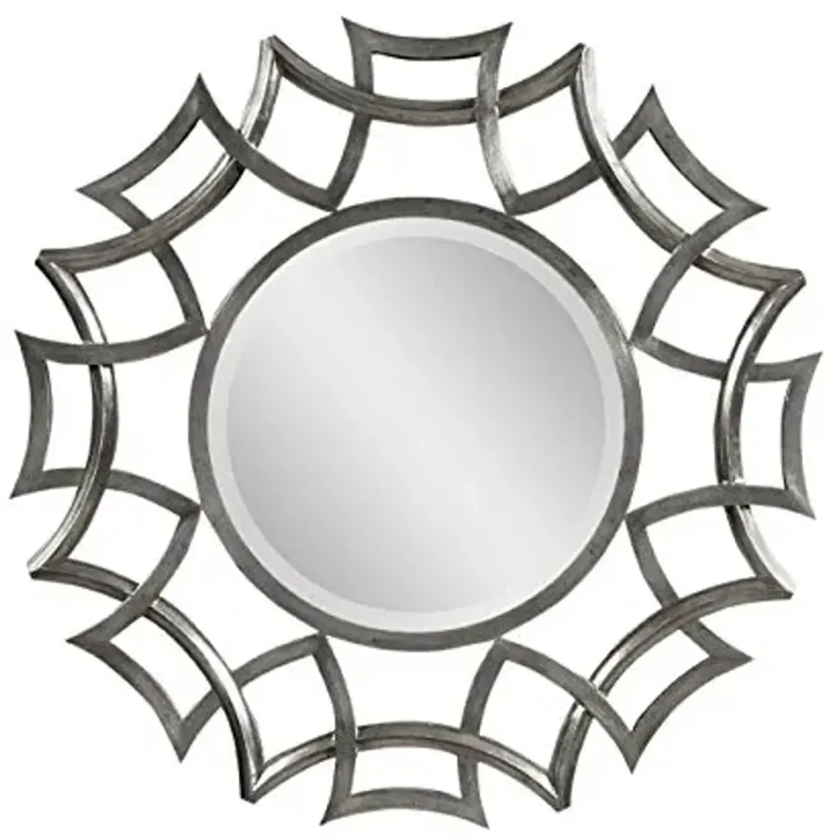 Bassett Mirror Orlando Wall Mirror, Mercury