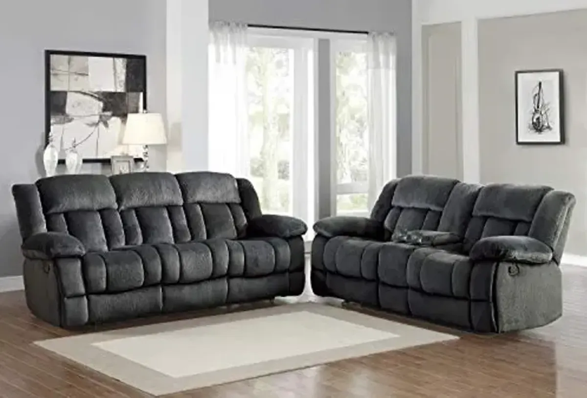 Homelegance Laurelton 2 Piece Double Reclining Living Room Set