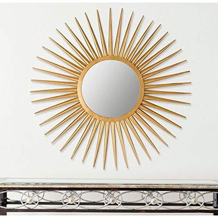 Safavieh Home Collection Sun Flair Mirror, Gold