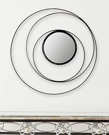 Safavieh Home Collection Inner Circle Mirror, Black