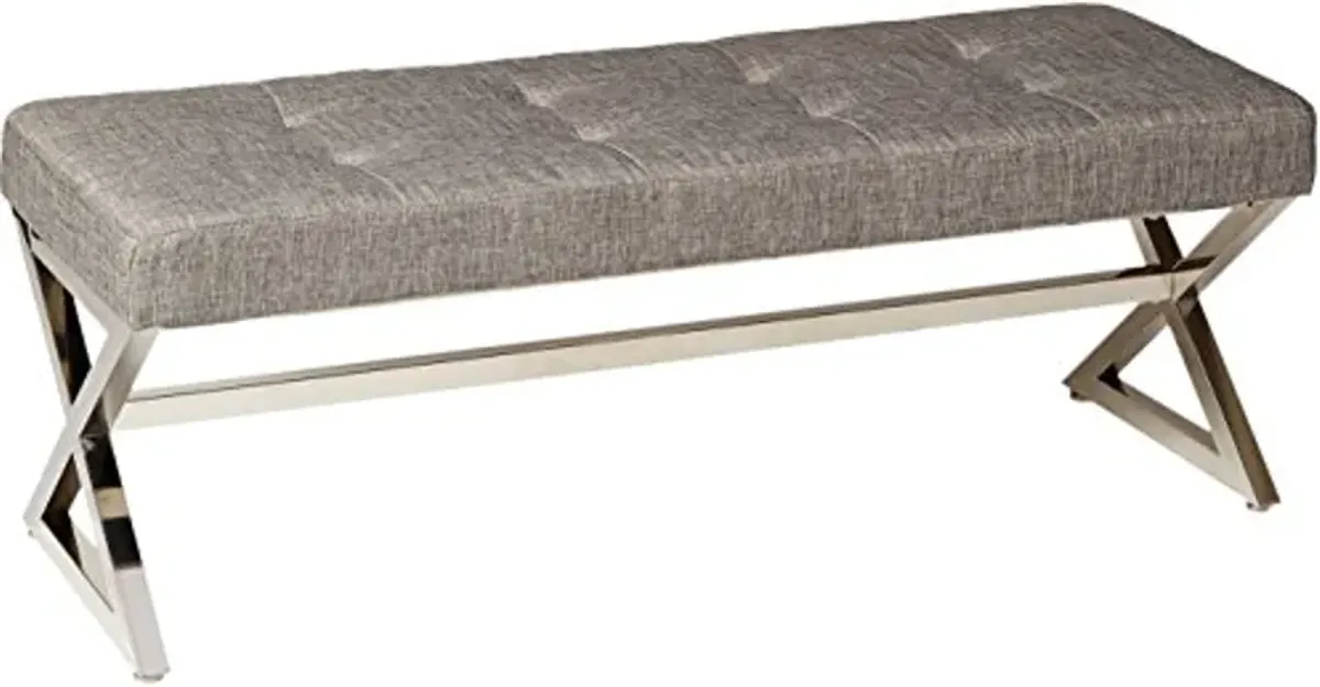 Homelegance HO-4605GY Bench, Gray