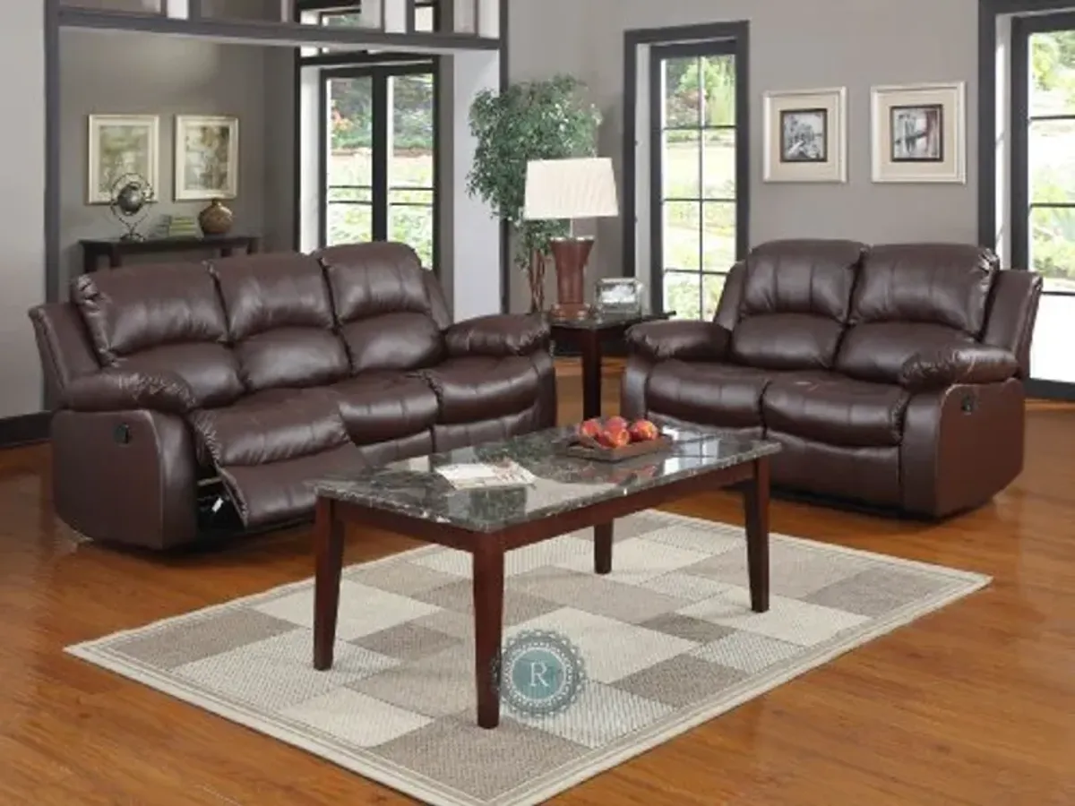 Homelegance Cranley Brown Reclining Living Room Set