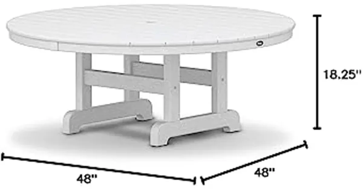 Trex Outdoor Furniture™ Cape Cod Conversation/Coffee Table, Classic White